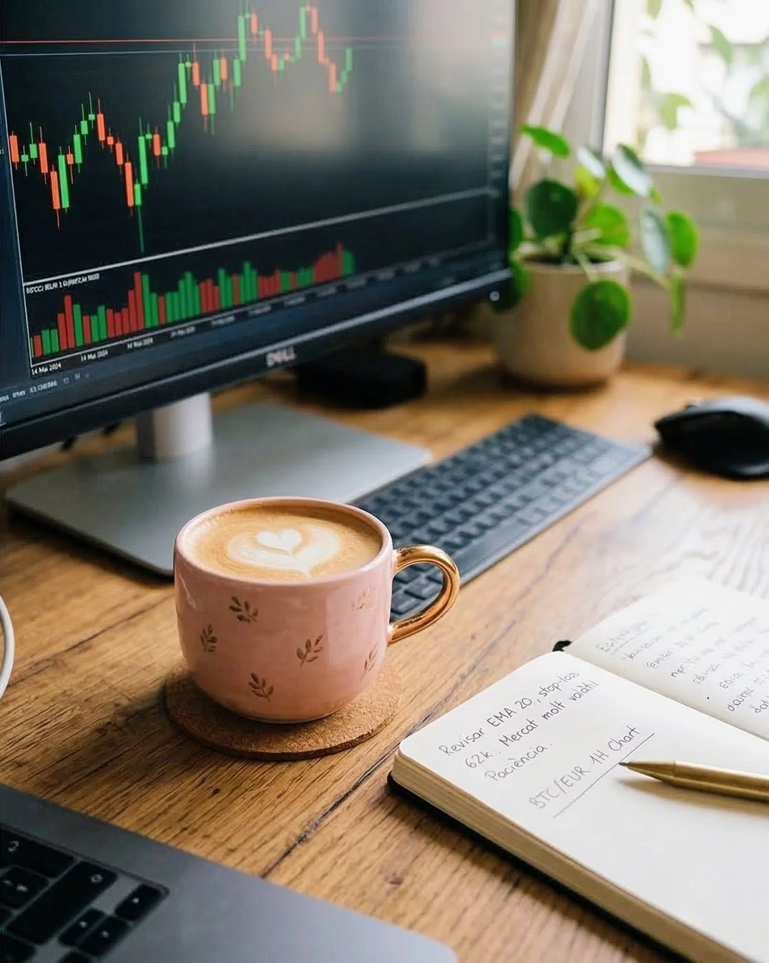 Trading real, café y transparencia sin postureo